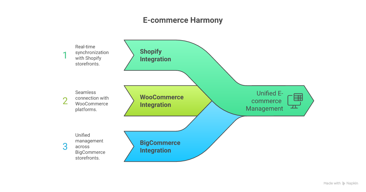 Multi-Channel E-commerce Sync Platform